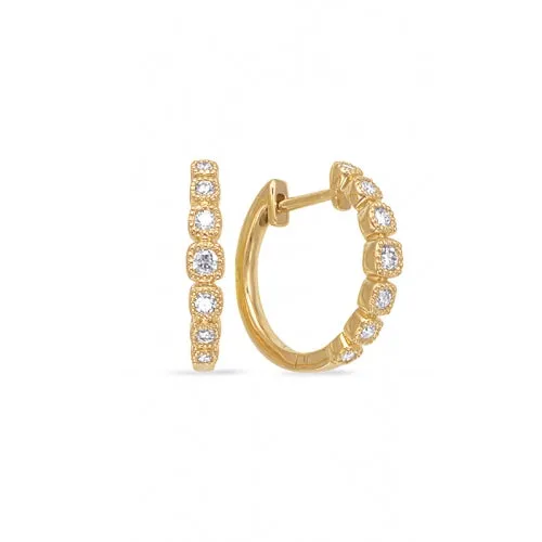 S. Kashi & Sons Diamond Earrings E8155YG