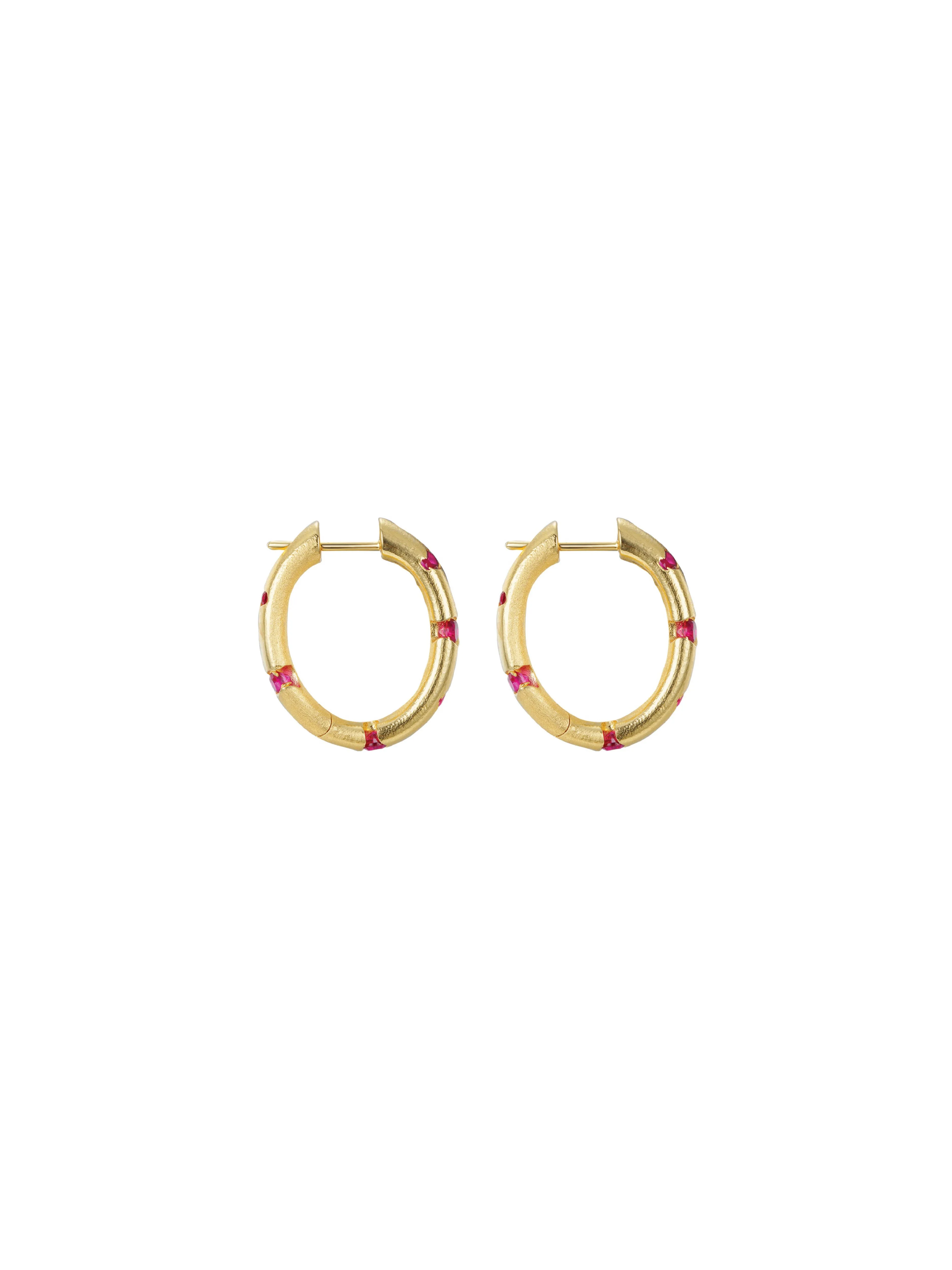 Scattered Earrings - Hoop (Pair)