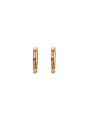 Scattered Earrings - Hoop (Pair)