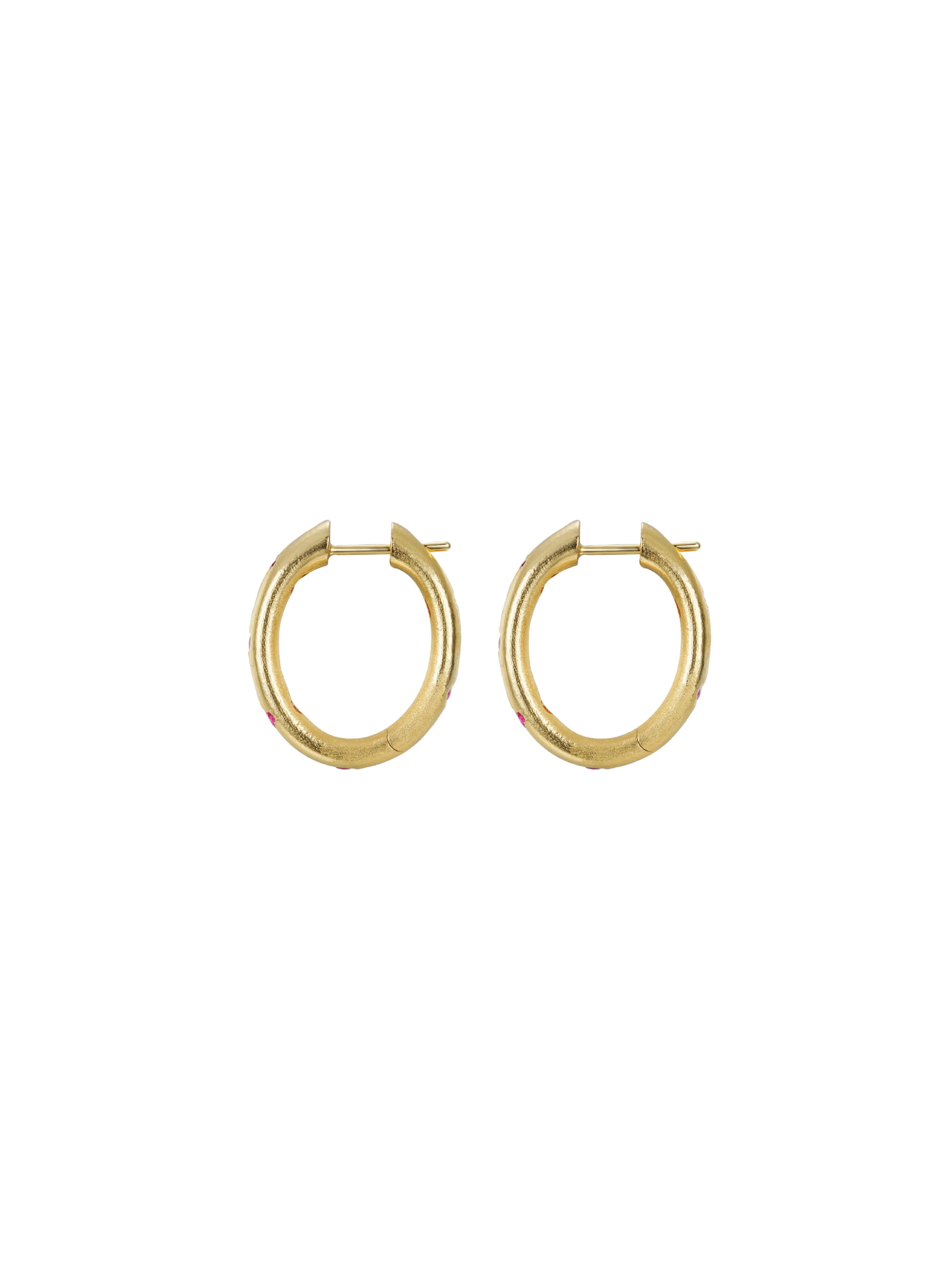 Scattered Earrings - Hoop (Pair)