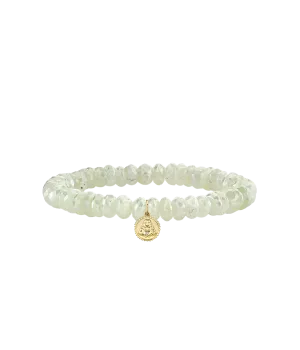 Sitting Buddah Bracelet in 14K Yellow Gold