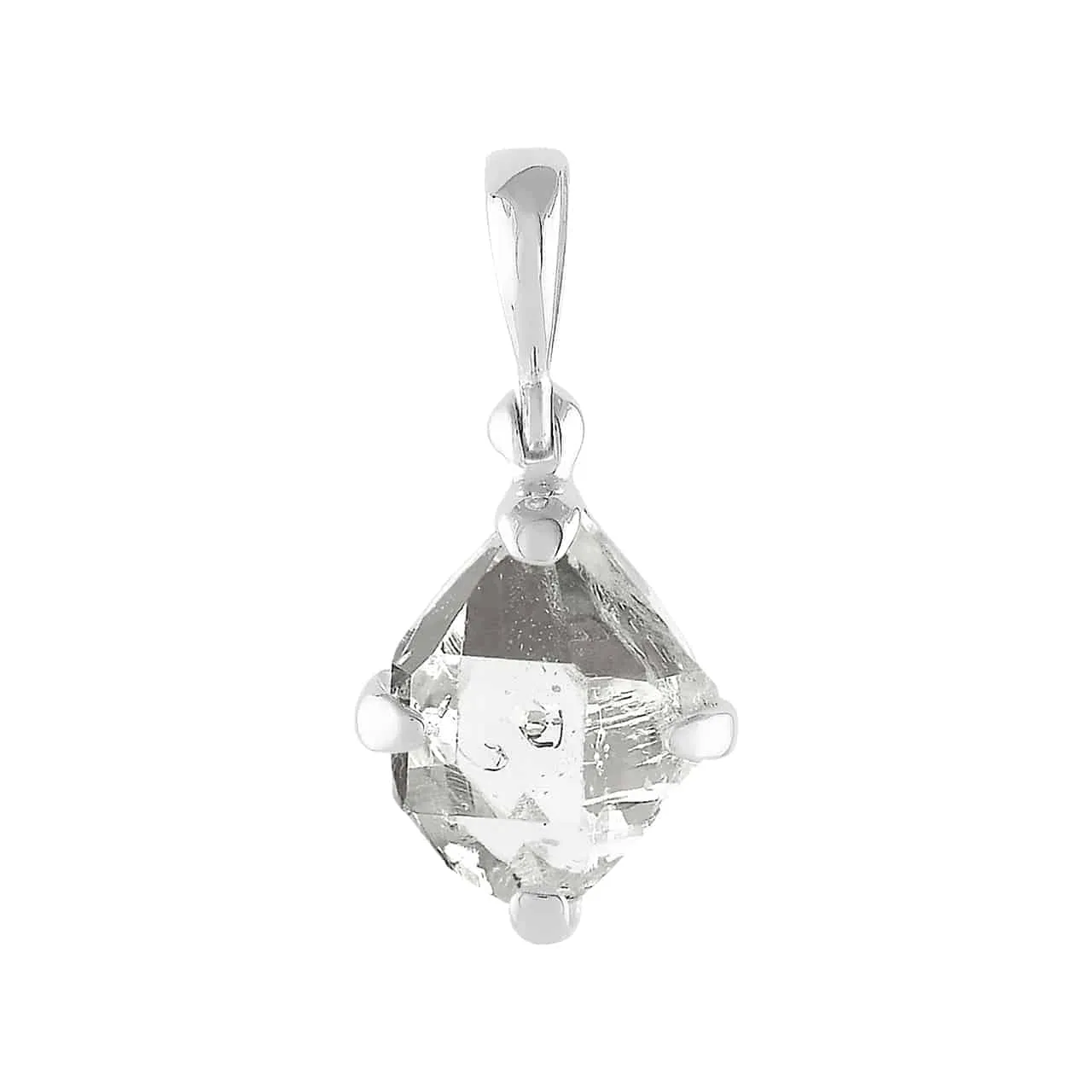 Starborn Herkimer Diamond Pendant in Sterling Silver