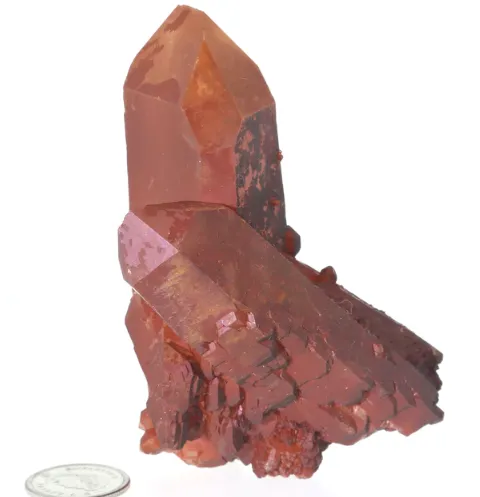 Tangerine Quartz Cluster