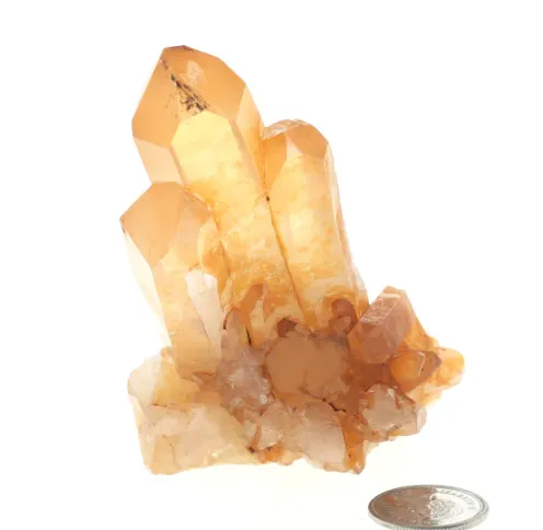 Tangerine Quartz Cluster