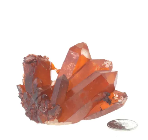 Tangerine Quartz Cluster