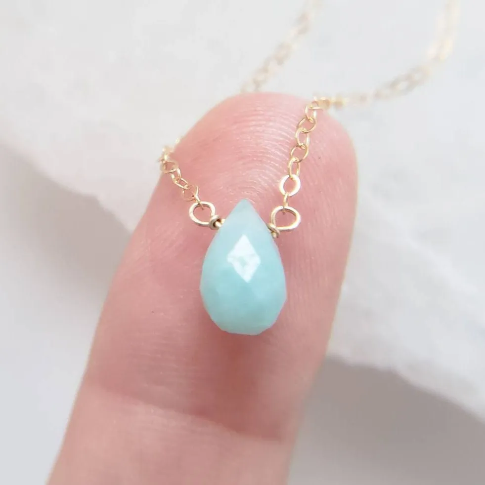 Tiny Amazonite Necklace