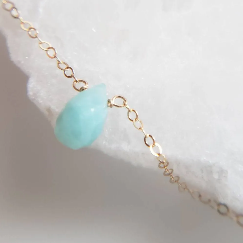 Tiny Amazonite Necklace