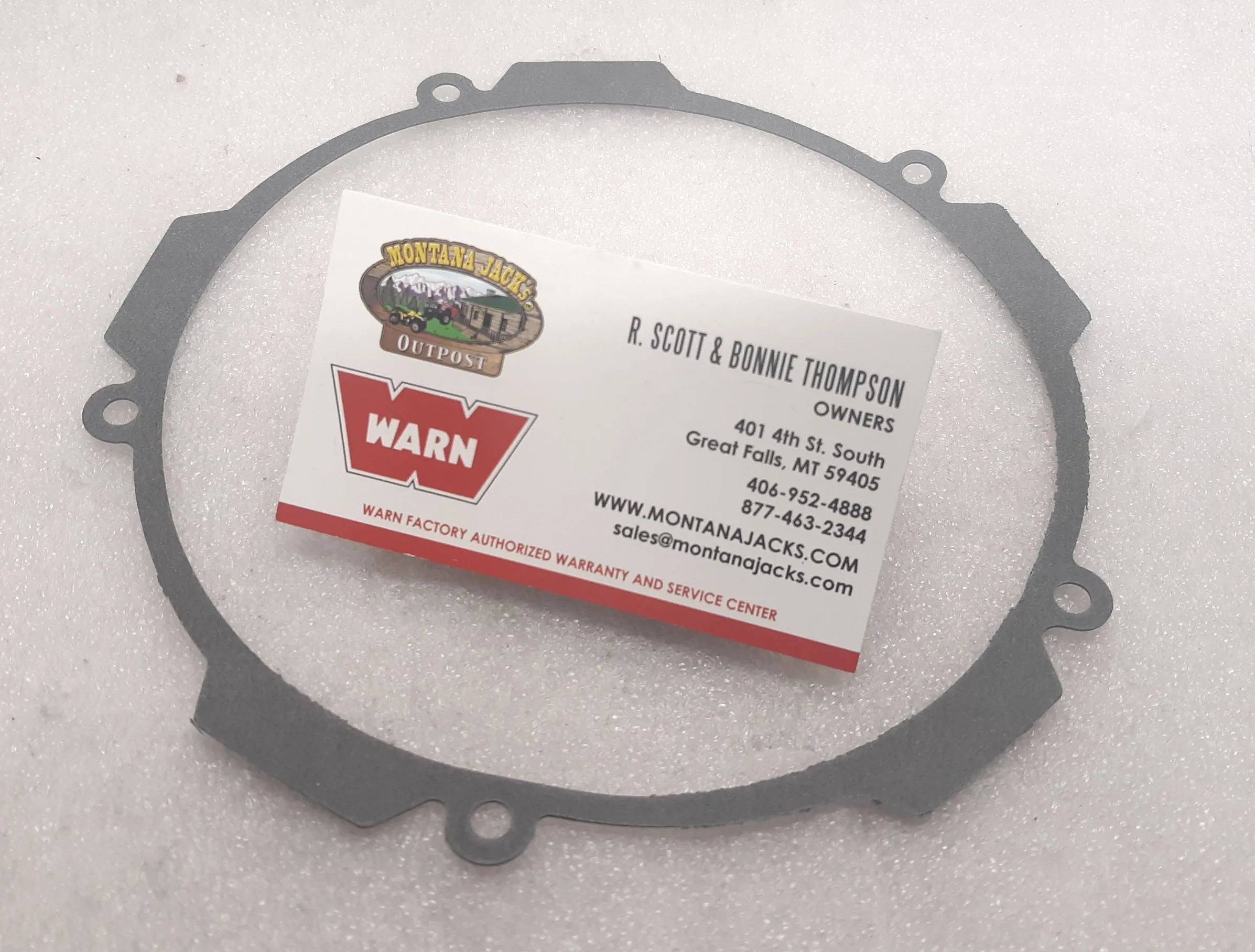 WARN 88373 Geartrain Gasket for ZEON & ZEON Platinum Truck/SUV Winches