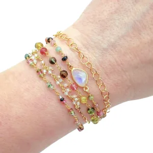 Wrap Bracelet - Confetti Gold