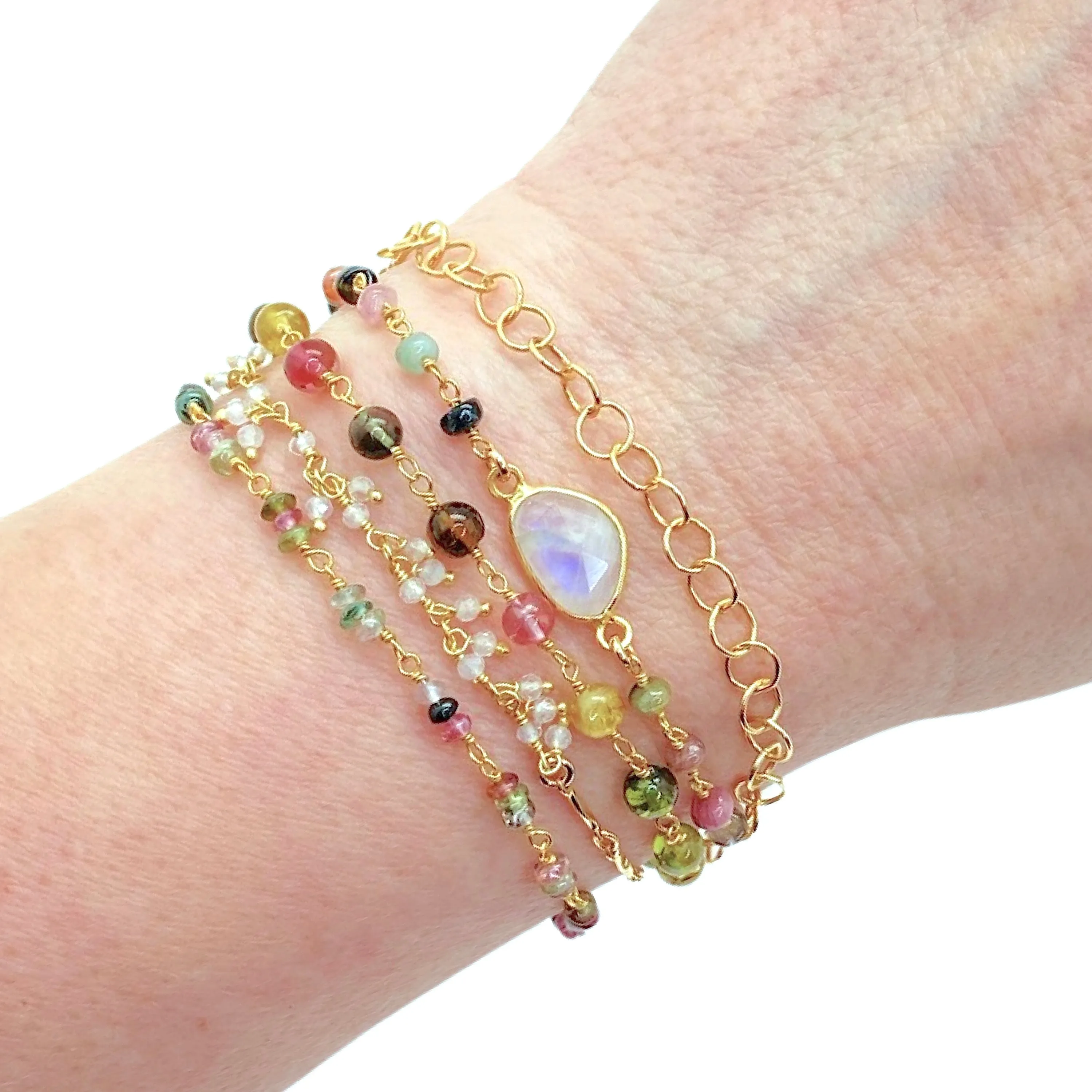 Wrap Bracelet - Confetti Gold