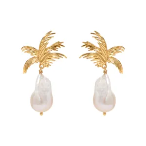 Yasmine Pearl Drop Earrings