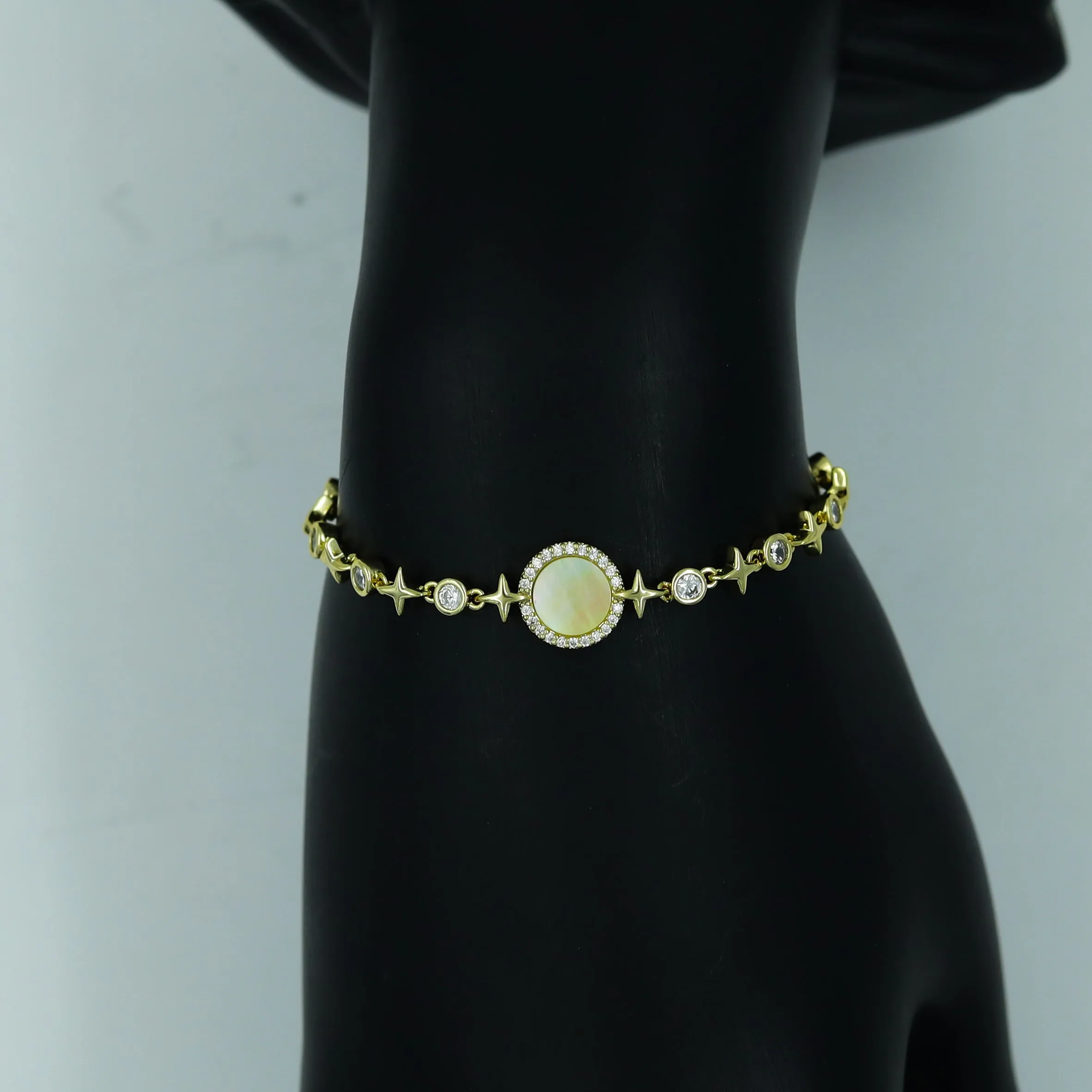 Zircon/AD Bracelet 13313-33